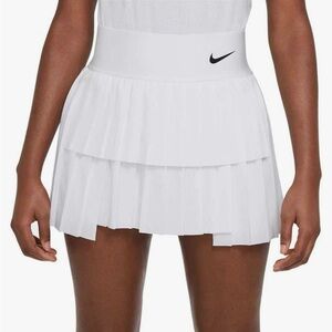 NIKE - Dri-Fit ADV White Pleated Tennis Skirt with shorties, sz M